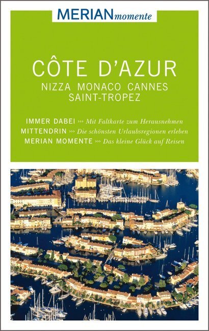 Cover: 9783834219329 | MERIAN momente Reiseführer Côte d'Azur | Gisela Buddée | Taschenbuch