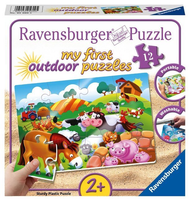 Cover: 4005556056095 | Ravensburger Kinderpuzzle - 05609 Liebe Bauernhoftiere - my first...