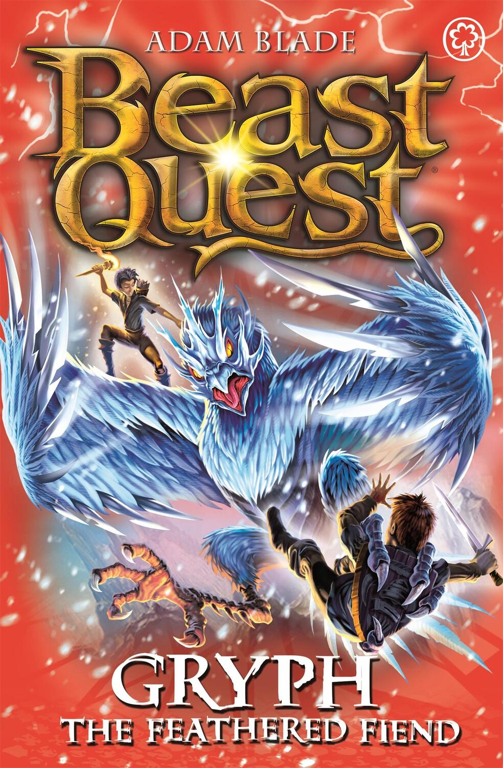 Cover: 9781408340769 | Beast Quest: Gryph the Feathered Fiend | Series 17 Book 1 | Adam Blade