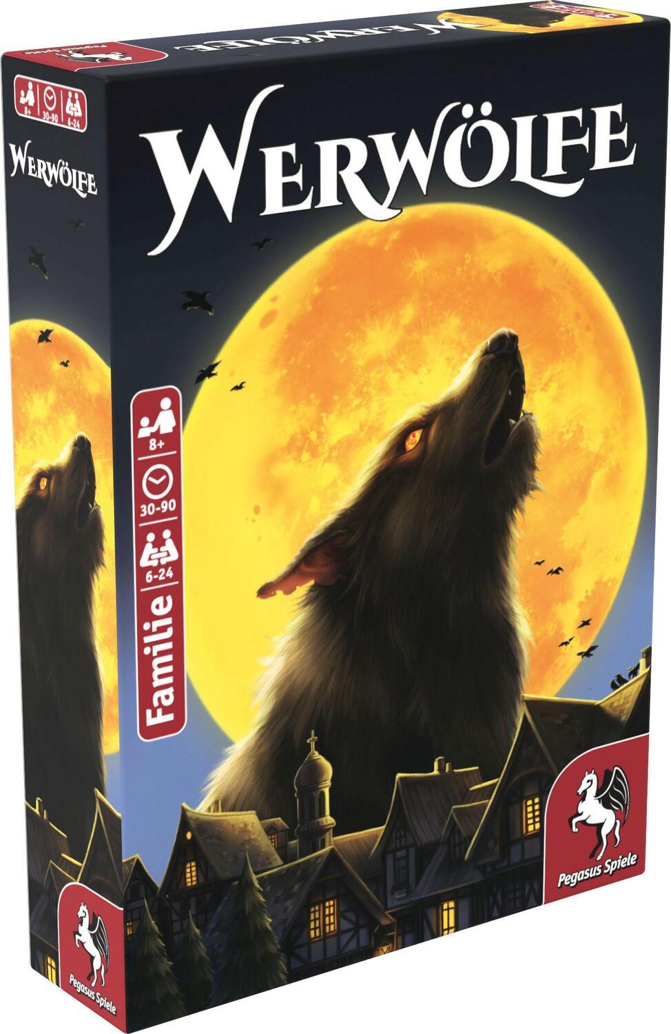 Cover: 4250231714030 | Werwölfe (Neuausgabe) | Spiel | Deutsch | 2017 | Pegasus