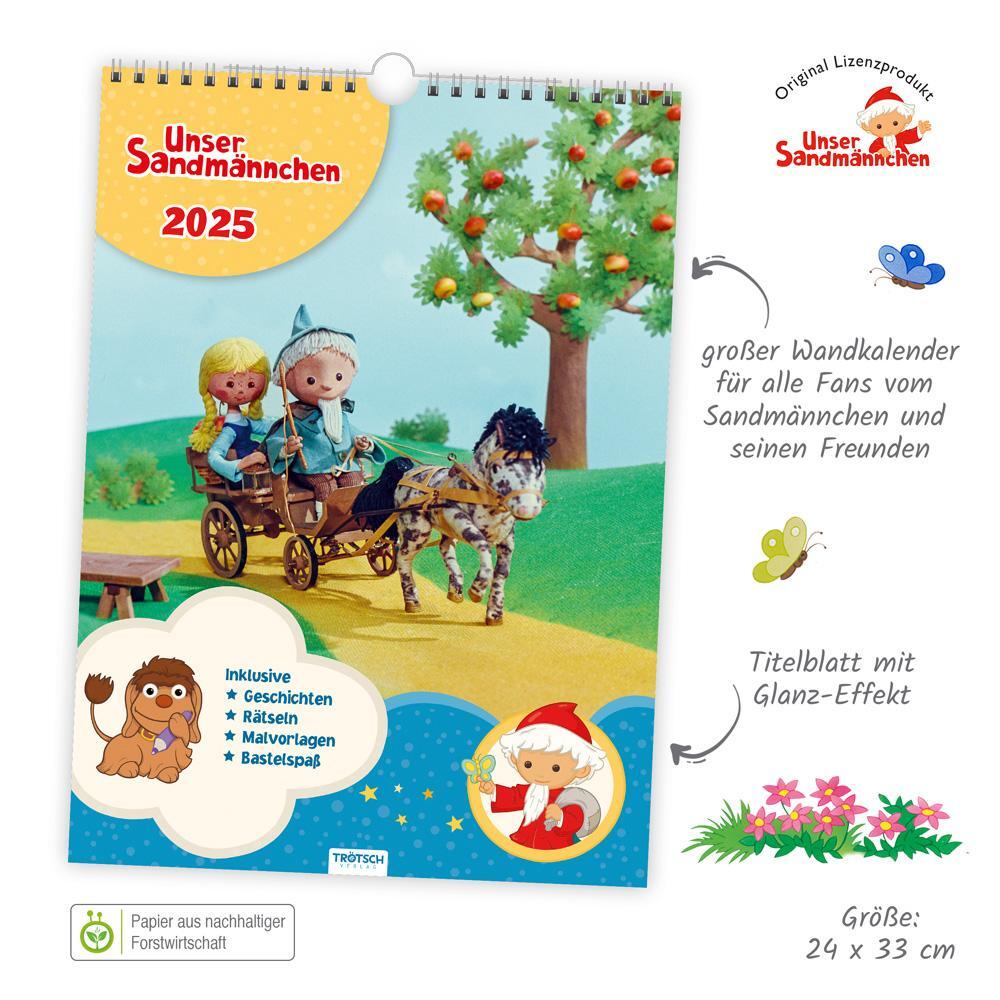 Bild: 9783988022080 | Trötsch Unser Sandmännchen Classickalender Kalender Unser...