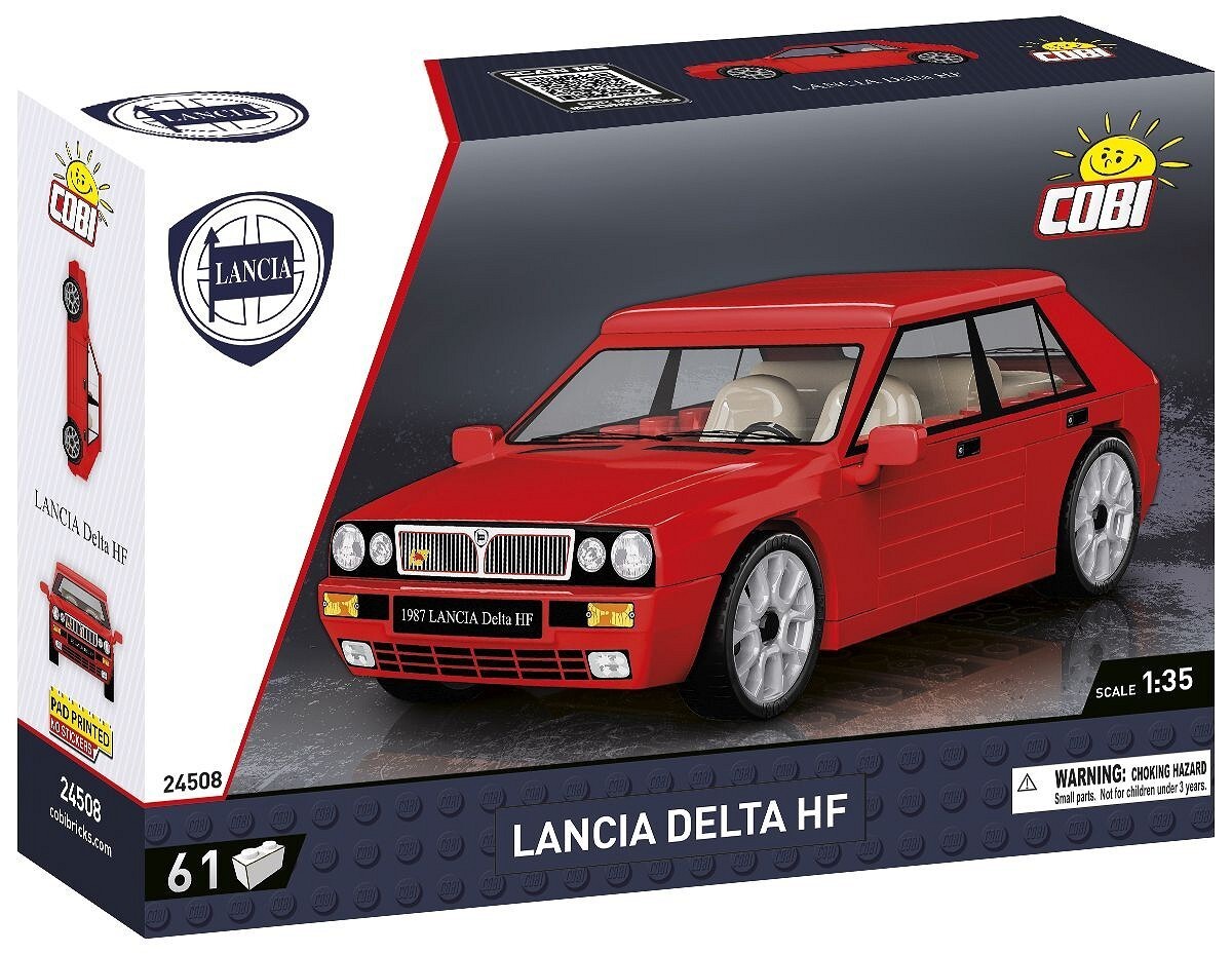 Cover: 5902251245085 | COBI 24508 - Lancia Delta HF, Maßstab 1:35, Bausatz, 61 Teile | Lancia