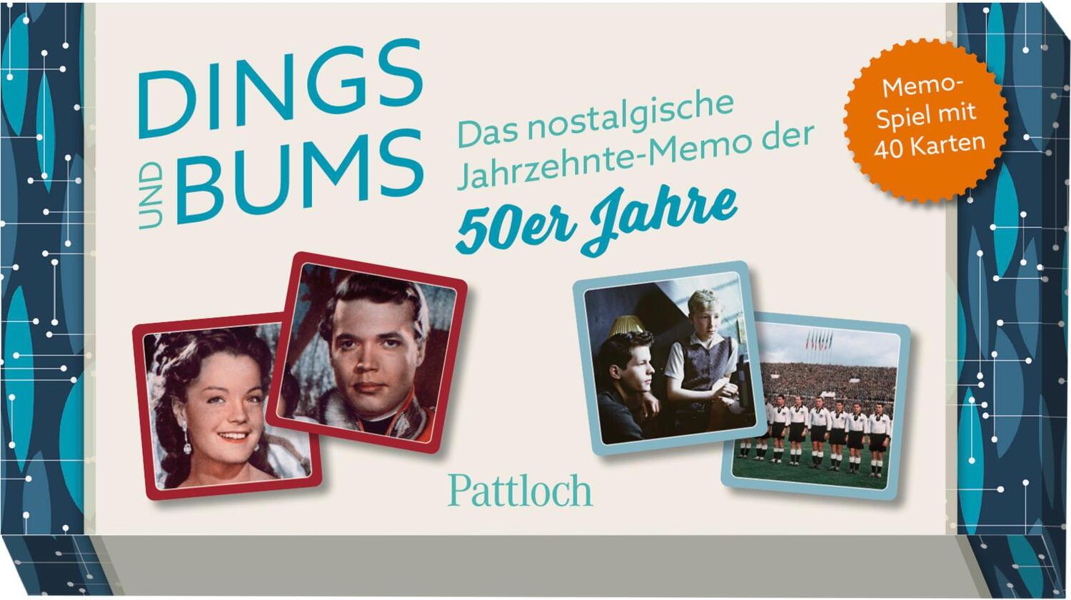 Cover: 4260308344886 | Dings und Bums | Pattloch Verlag | Spiel | Schachtel | 40 S. | Deutsch