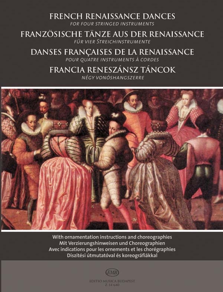 Cover: 9790080146408 | Französische Tänze aus der Renaissance für 4 Streichinstrumente...