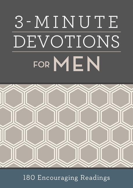 Cover: 9781683222507 | 3-Minute Devotions for Men | 180 Encouraging Readings | Staff | Buch