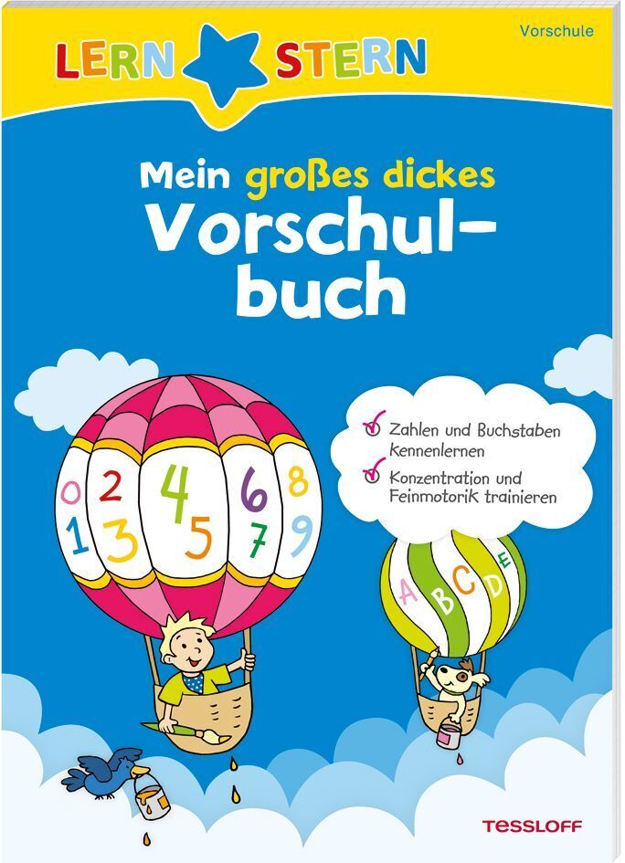 Cover: 9783788680701 | LERNSTERN. Mein großes dickes Vorschulbuch | Sonja Meierjürgen | Buch
