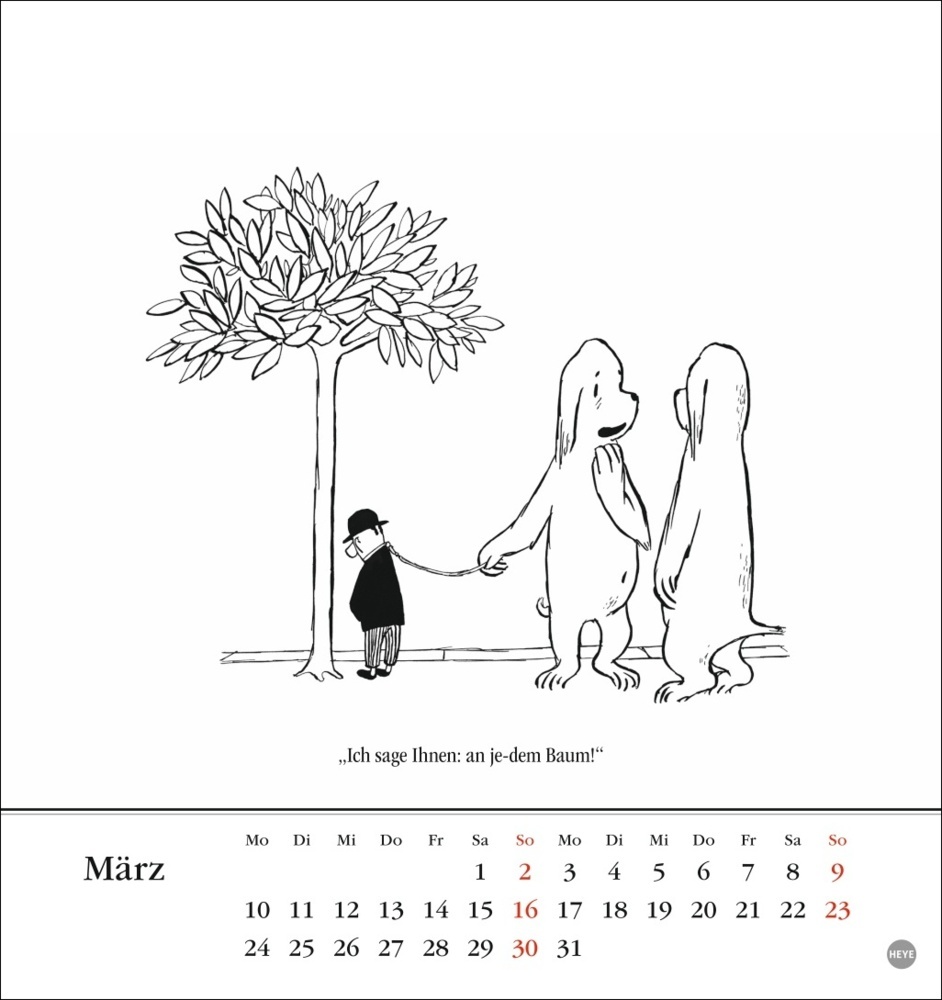 Bild: 9783756406975 | Loriot Postkartenkalender 2025 | Loriot | Kalender | Spiralbindung