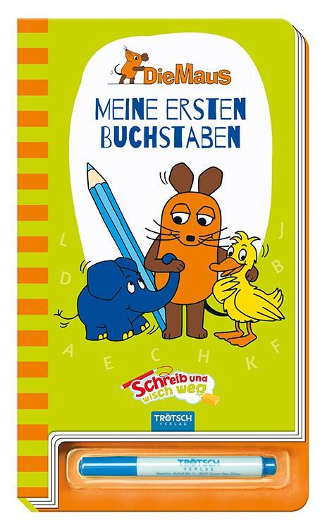 Cover: 9783957748560 | Trötsch Die Maus Schreib und wisch weg Buchstaben | Buch | 28 S.