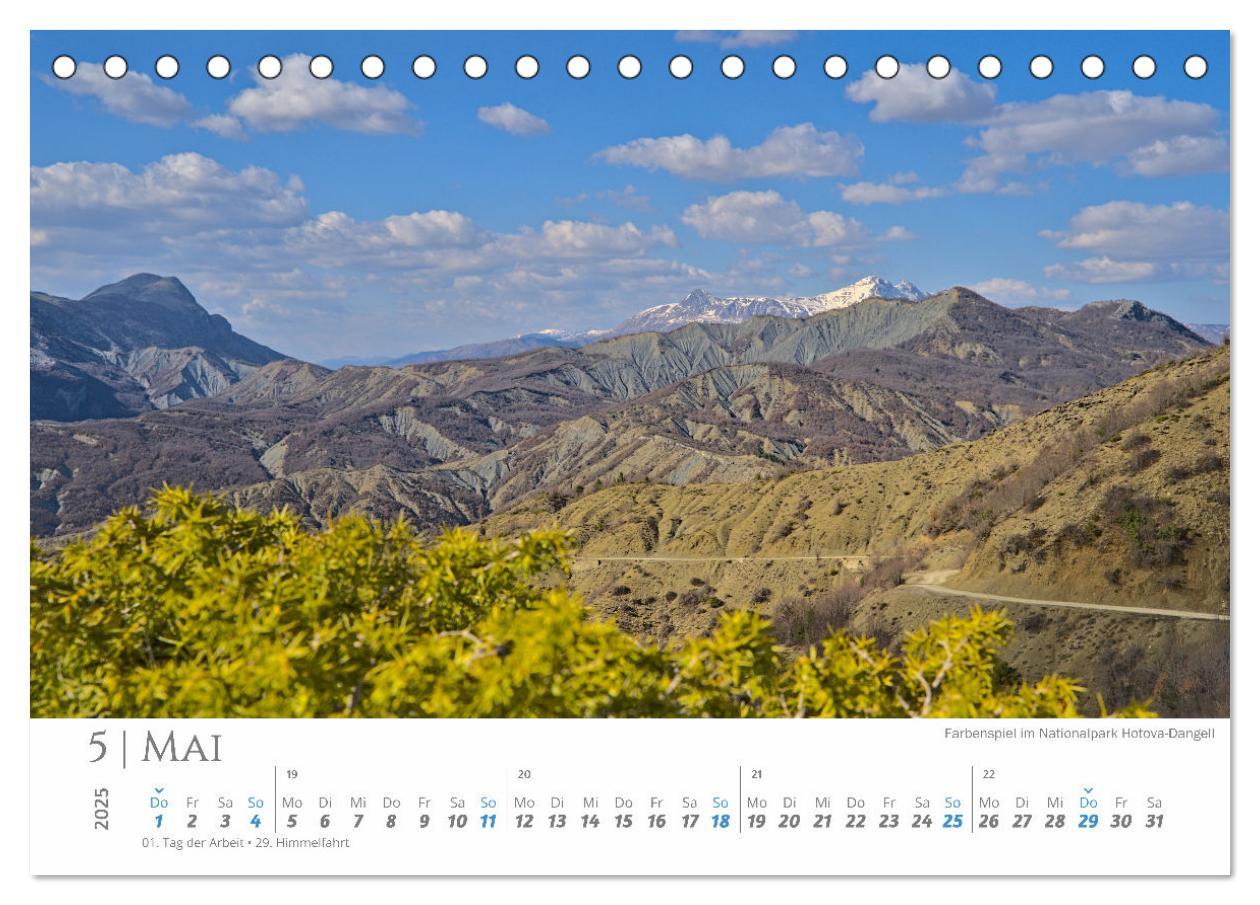 Bild: 9783383798313 | Albanien - wild, authentisch, abenteuerlich (Tischkalender 2025 DIN...