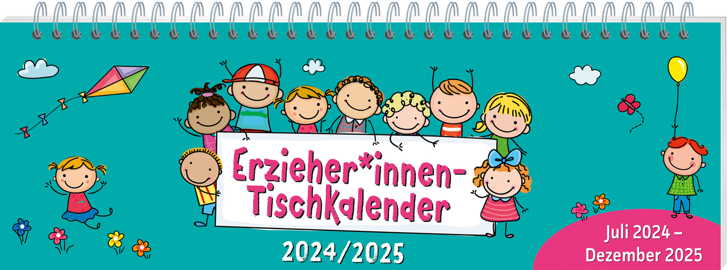 Cover: 9783780655097 | Erzieher*innen-Tischkalender 2024 / 2025 | Juli 2024 - Dezember 2025