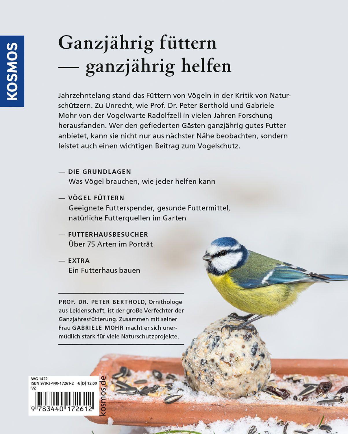 Bild: 9783440172612 | Vögel füttern, aber richtig | Peter Berthold (u. a.) | Taschenbuch