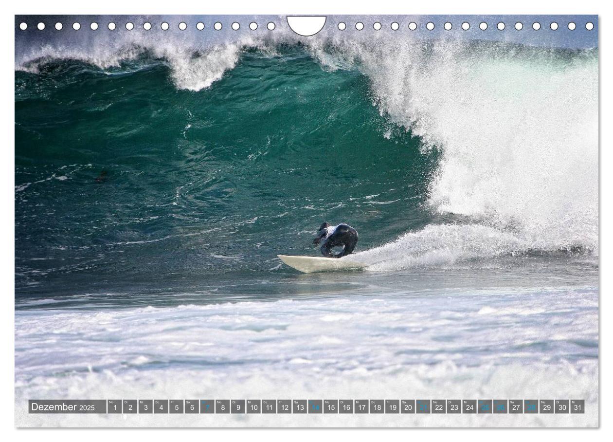 Bild: 9783435633364 | Faszination Surfen (Wandkalender 2025 DIN A4 quer), CALVENDO...