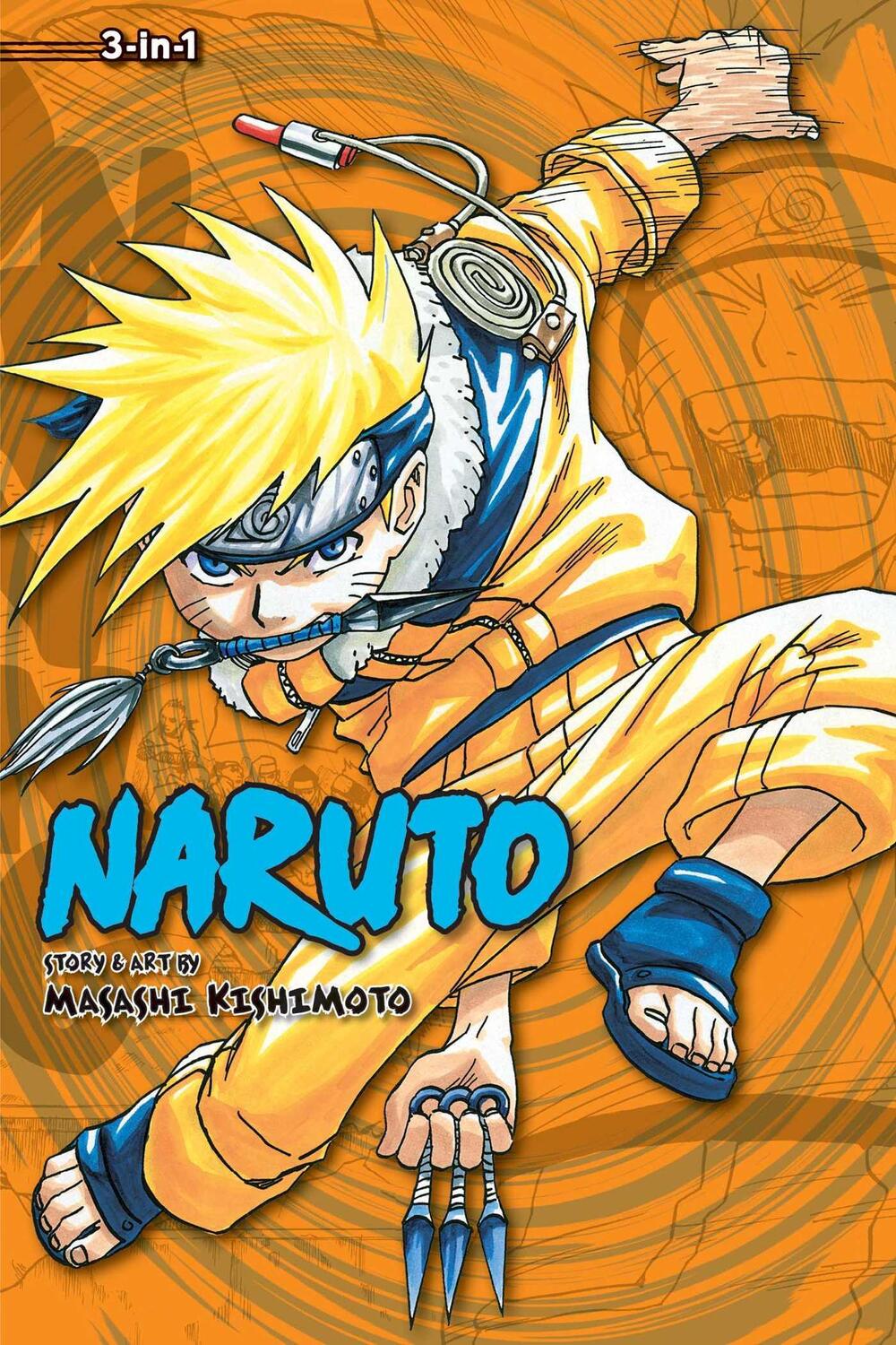 Cover: 9781421539904 | Naruto (3-in-1 Edition), Vol. 2 | Includes vols. 4, 5 & 6 | Kishimoto