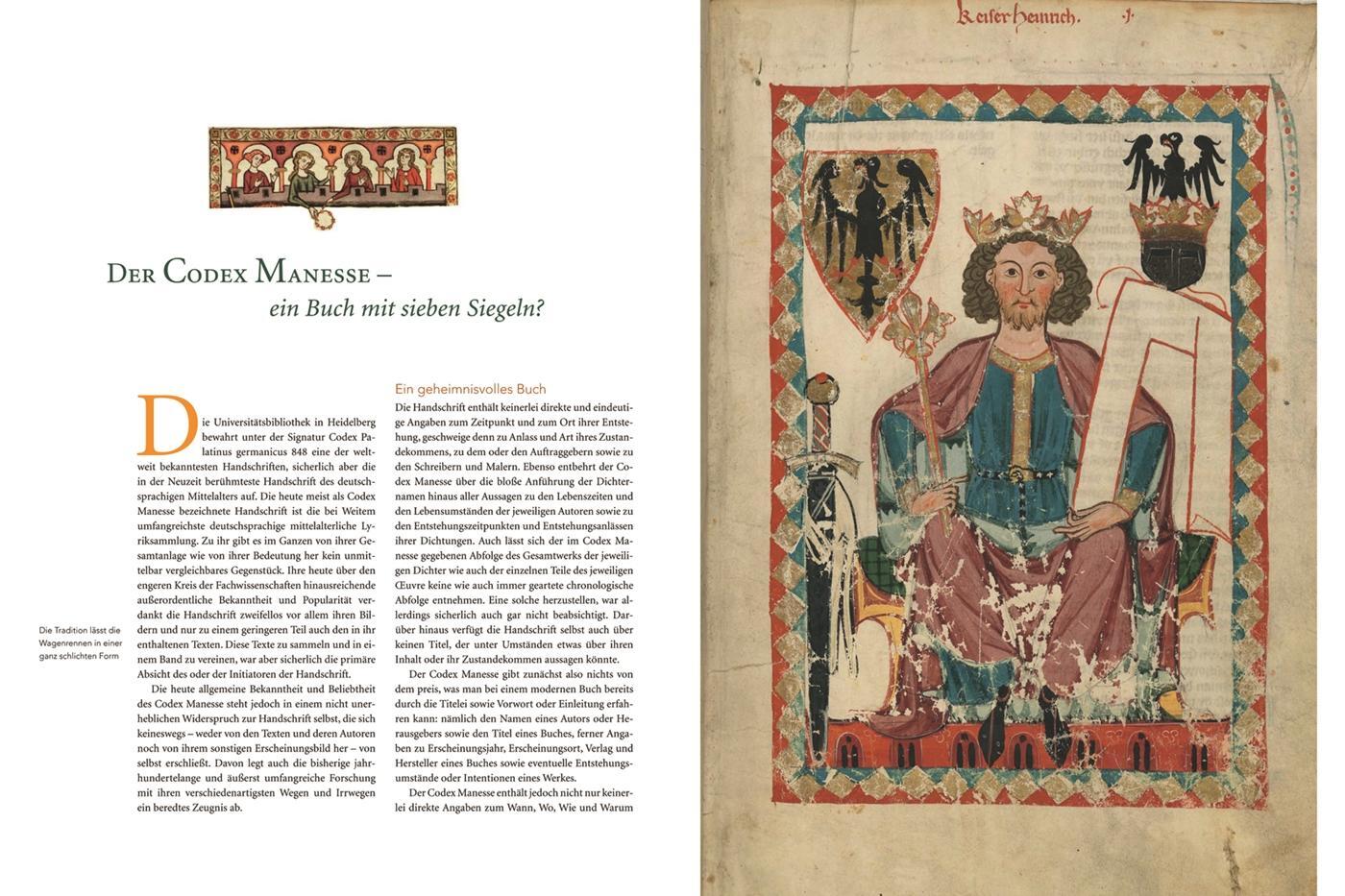 Bild: 9783534289028 | Der Codex Manesse | Die berühmteste Liederhandschrift des Mittelalters