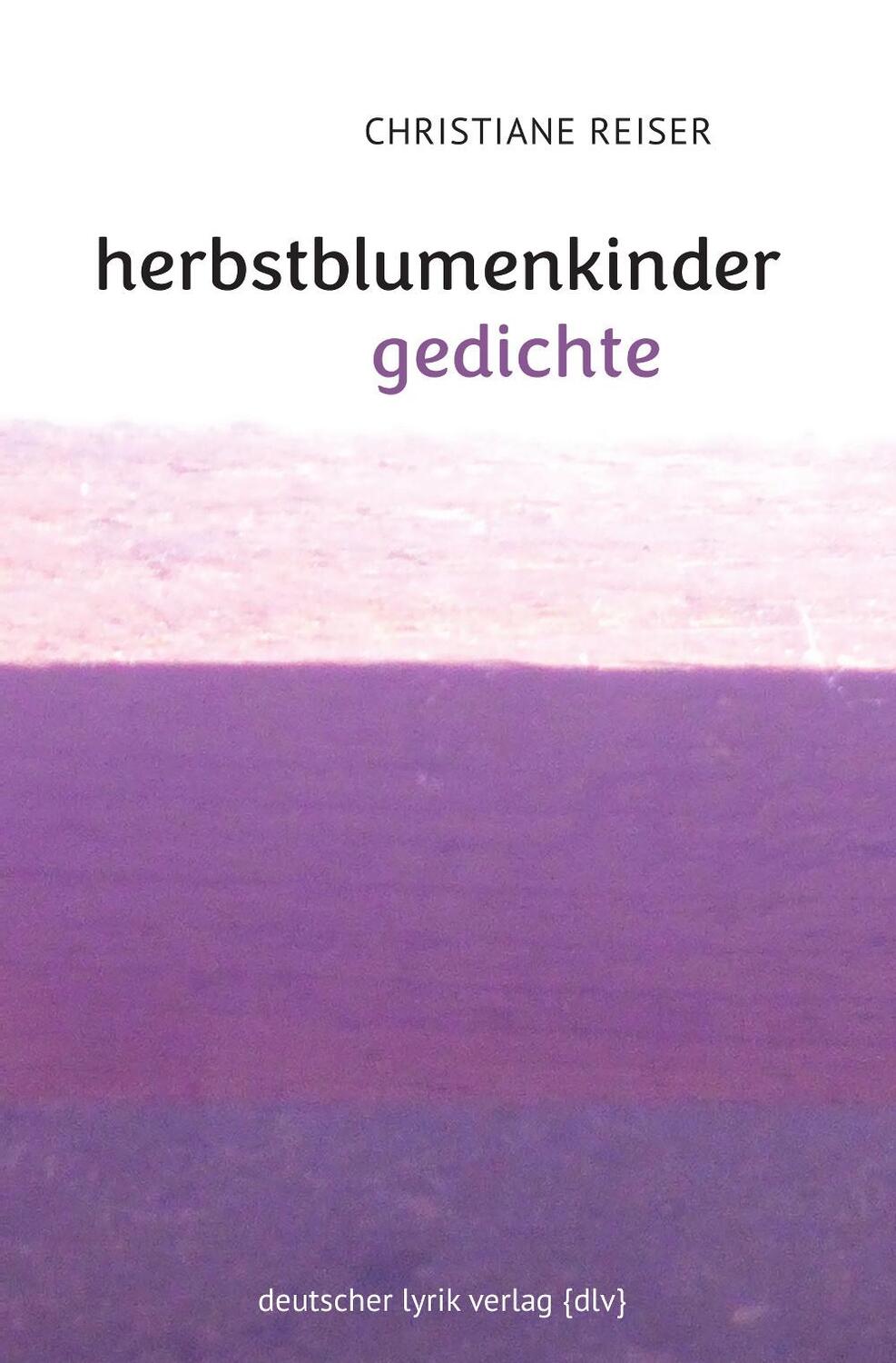 Cover: 9783842249417 | herbstblumenkinder | gedichte | Christiane Reiser | Taschenbuch | 2024