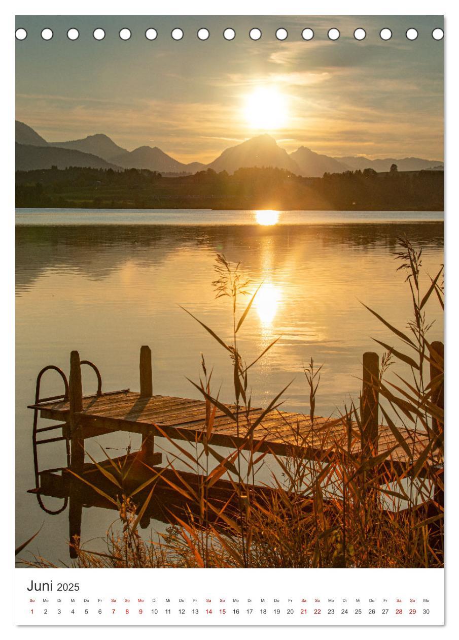 Bild: 9783435932009 | Herbstliches Allgäu (Tischkalender 2025 DIN A5 hoch), CALVENDO...