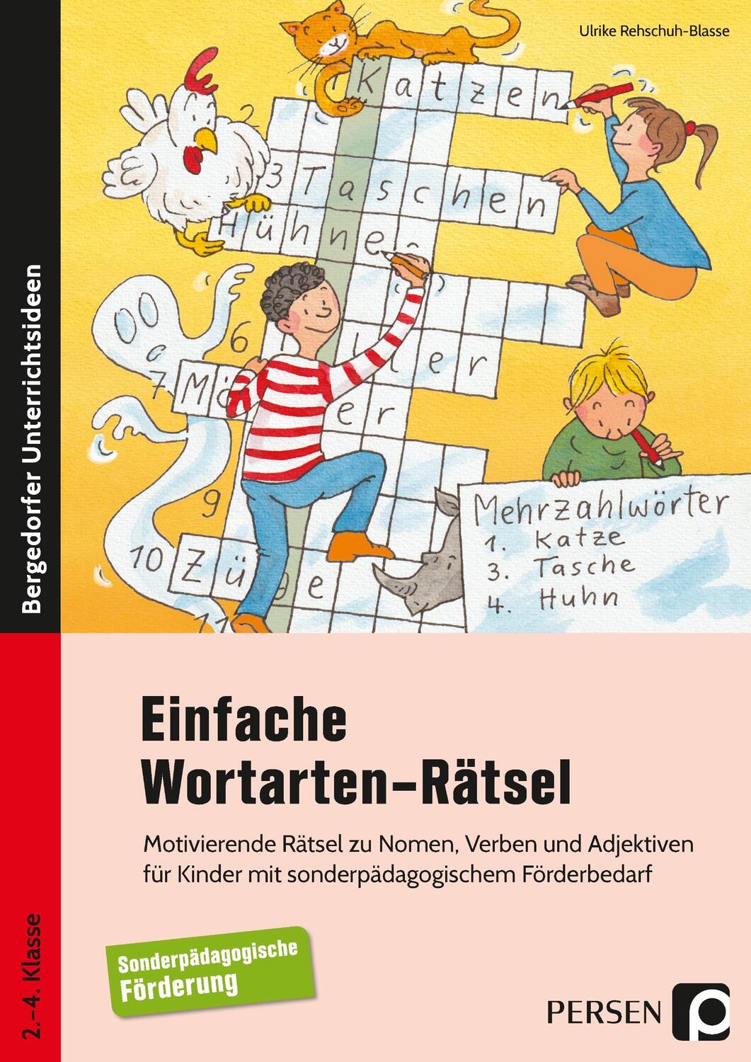 Cover: 9783403204589 | Einfache Wortarten-Rätsel | Ulrike Rehschuh-Blasse | Broschüre | 2021