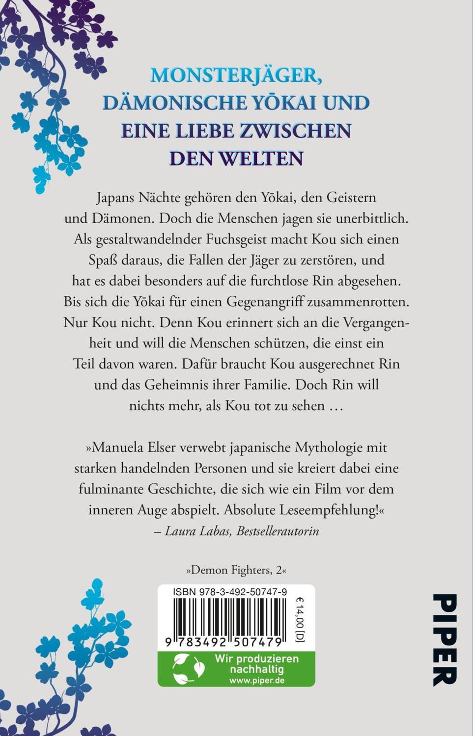 Rückseite: 9783492507479 | Fuchsgeist - Tanz mit den Schatten | Manuela Elser | Taschenbuch