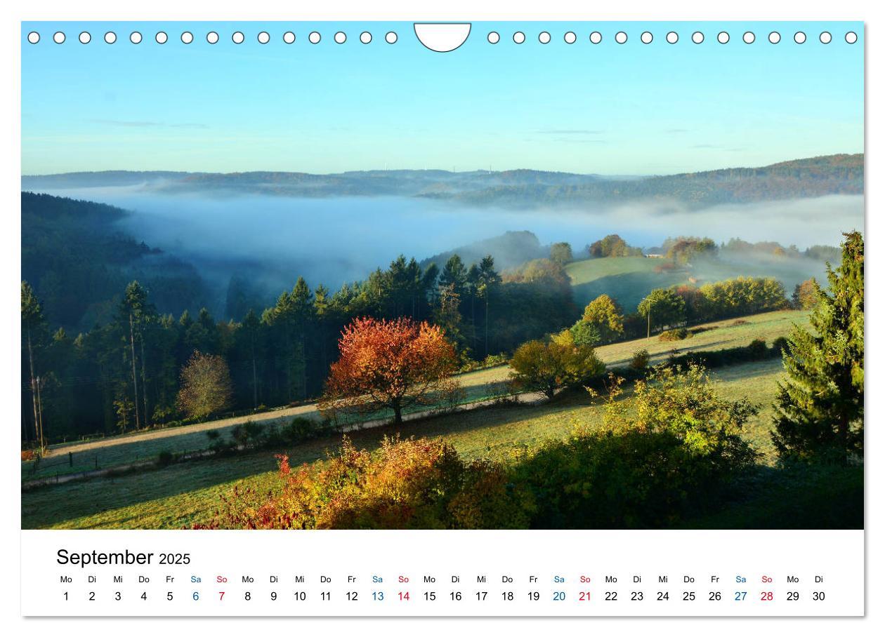 Bild: 9783435379514 | Odenwald - Impressionen (Wandkalender 2025 DIN A4 quer), CALVENDO...