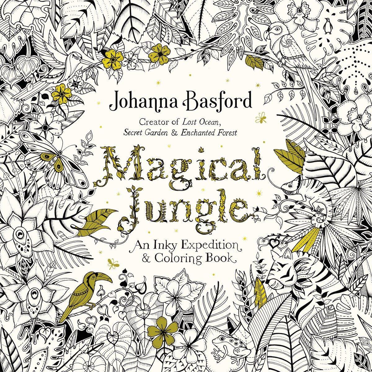 Cover: 9780143109006 | Magical Jungle | An Inky Expedition and Coloring Book for Adults