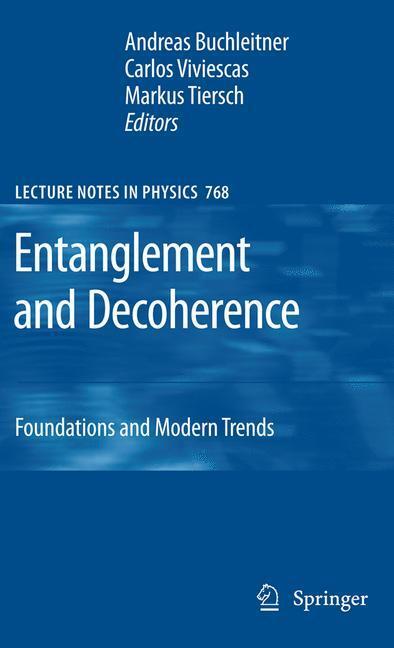 Cover: 9783540881681 | Entanglement and Decoherence | Foundations and Modern Trends | Buch