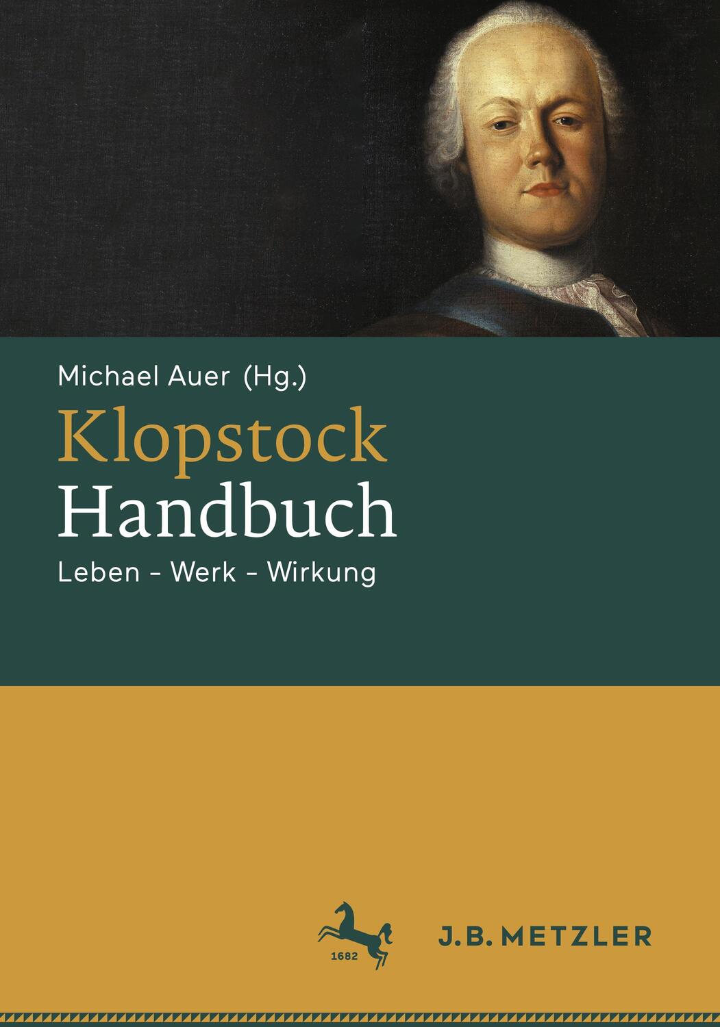 Cover: 9783476024855 | Klopstock-Handbuch | Leben - Werk - Wirkung | Michael Auer | Buch