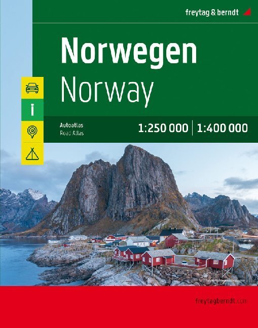 Cover: 9783707917444 | Norwegen, Autoatlas 1:250.000 - 1:400.000 | Taschenbuch | Deutsch