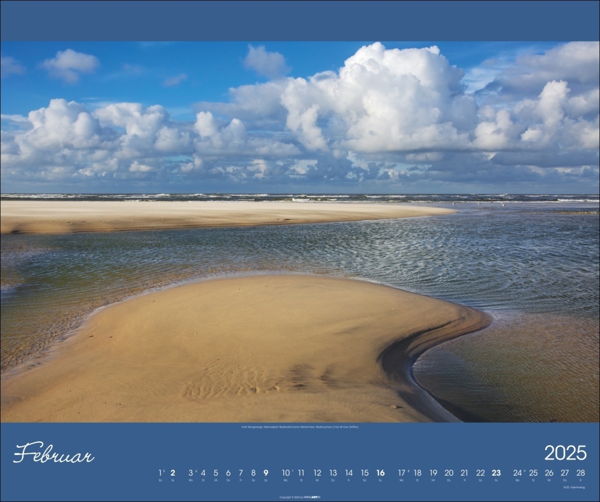 Bild: 9783839900673 | Nordsee Kalender 2025 | Uwe Steffens | Kalender | Spiralbindung | 2025