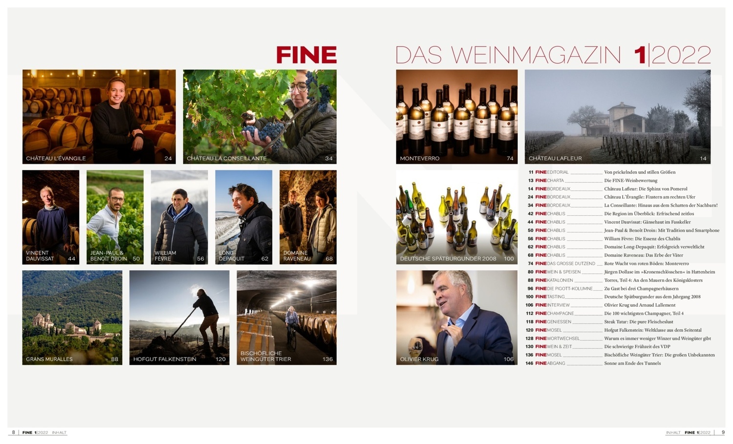 Bild: 9783960331438 | FINE Das Weinmagazin 01/2022 | 56. Ausgabe | Ralf Frenzel | Buch