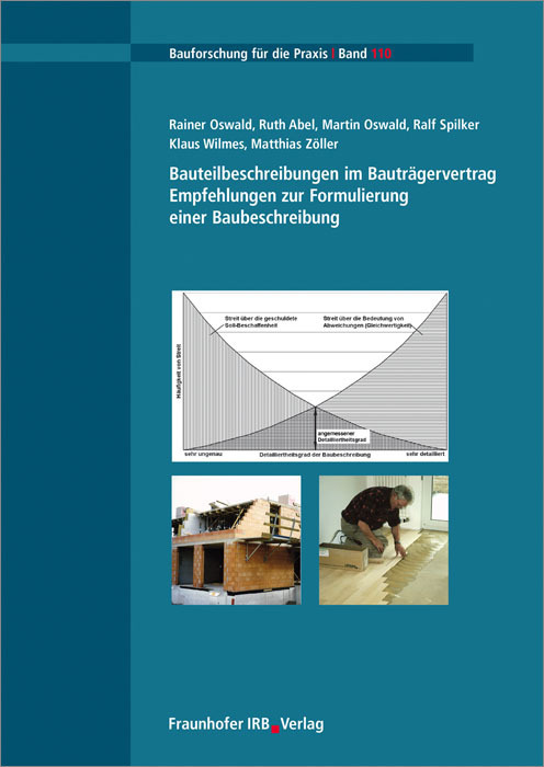Cover: 9783816793748 | Bauteilbeschreibungen im Bauträgervertrag | Rainer Oswald (u. a.)