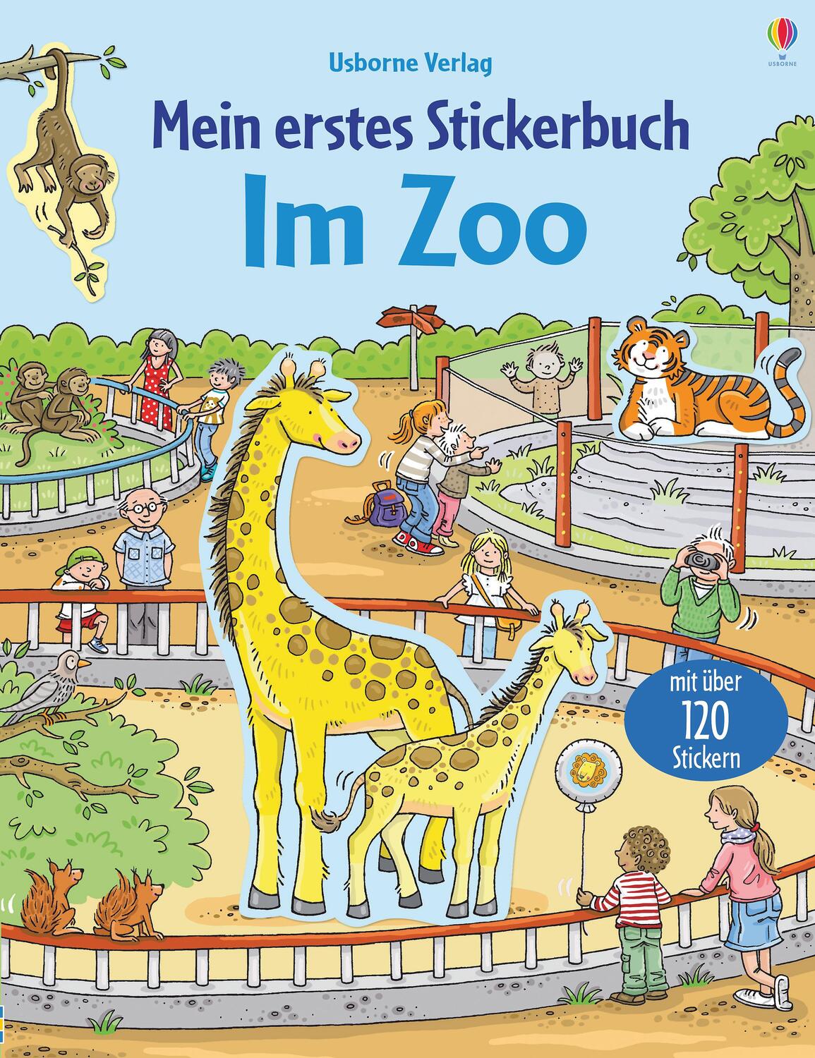 Cover: 9781789411768 | Mein erstes Stickerbuch: Im Zoo | Sam Taplin | Taschenbuch | Deutsch