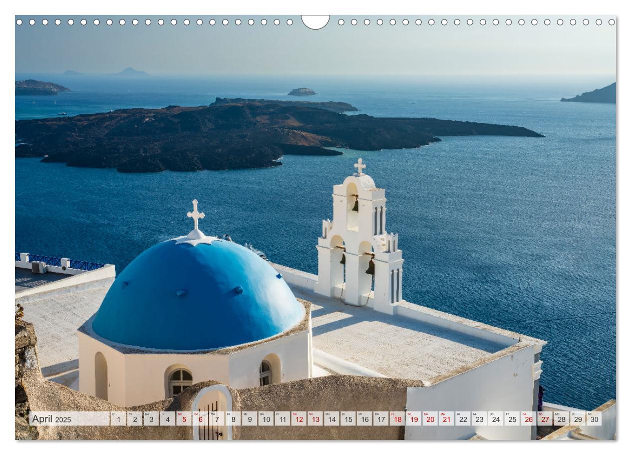 Bild: 9783383950933 | Wunderbares Santorini - Matteo Colombo (Wandkalender 2025 DIN A3...