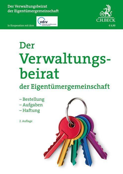 Cover: 9783406778810 | Der Verwaltungsbeirat der Eigentümergemeinschaft | Jennißen (u. a.)