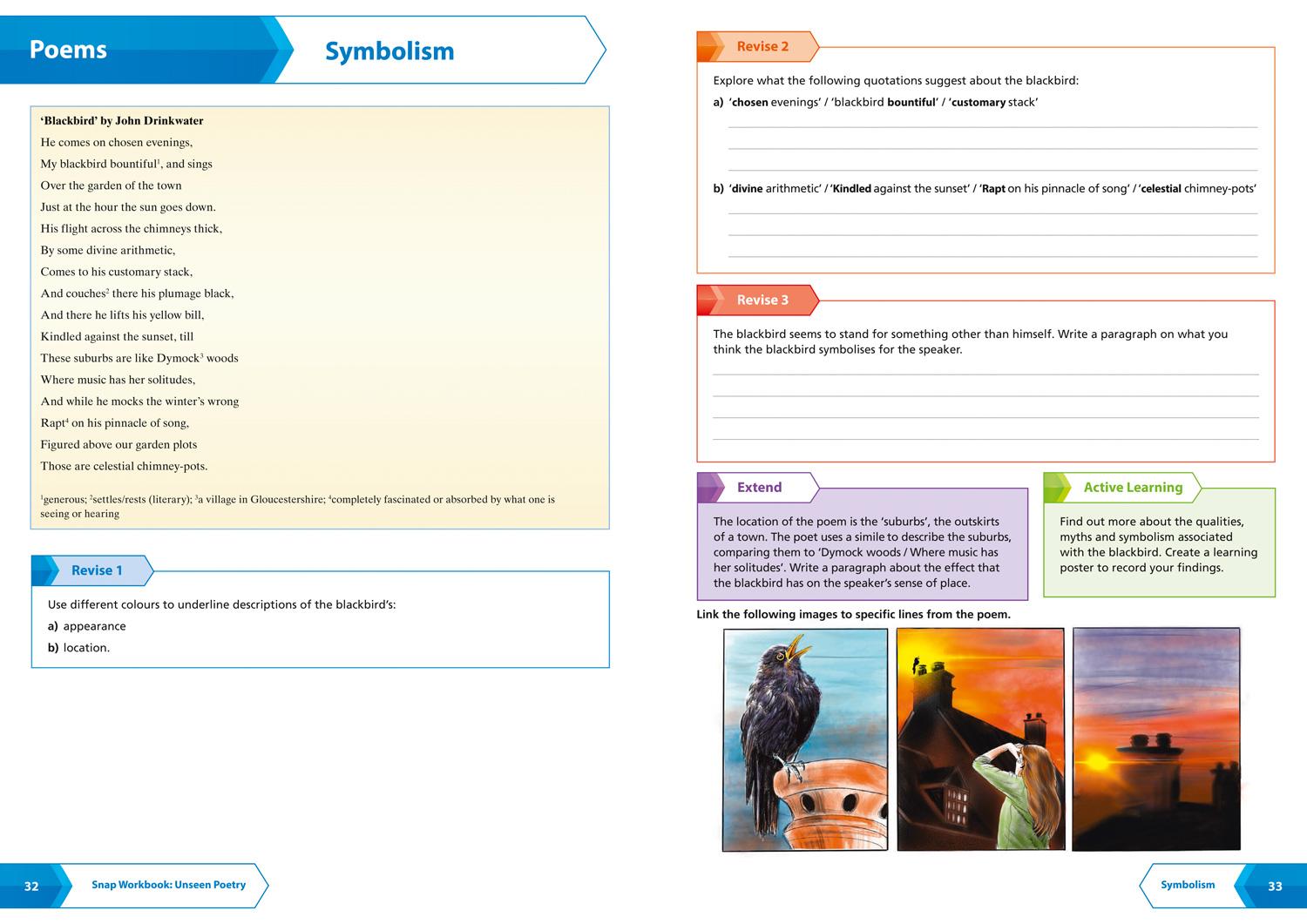 Bild: 9780008355319 | AQA Unseen Poetry Anthology Workbook | Collins Gcse | Taschenbuch