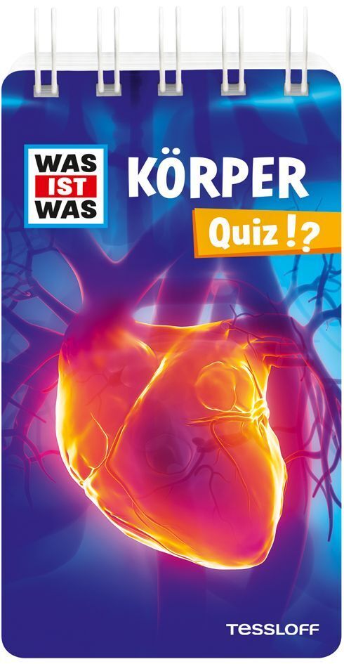 Cover: 9783788676186 | WAS IST WAS Quiz Körper | Lisa Hebler | Taschenbuch | Spiralbindung