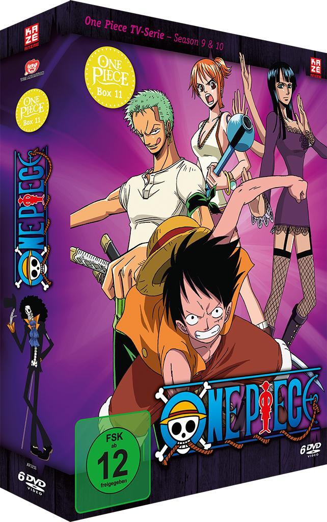 Cover: 7630017502179 | One Piece - Box 11 | Box 11 | Eiichiro Oda (u. a.) | DVD | 6x DVD