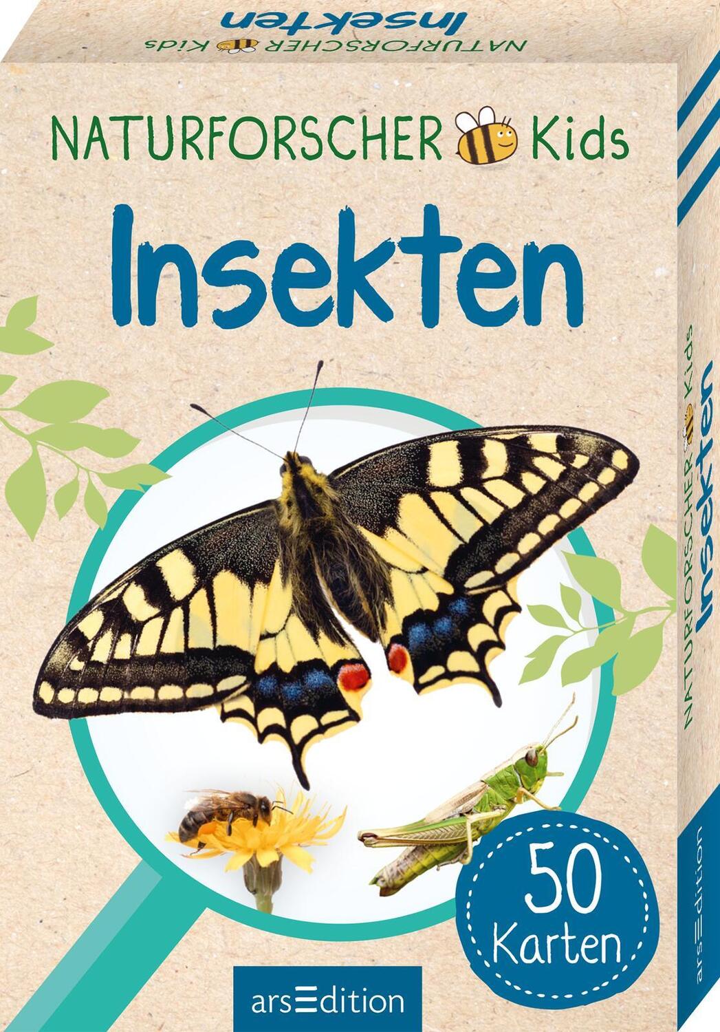 Cover: 9783845856575 | Naturforscher-Kids - Insekten | 50 Karten | Miriam Scholz | Buch