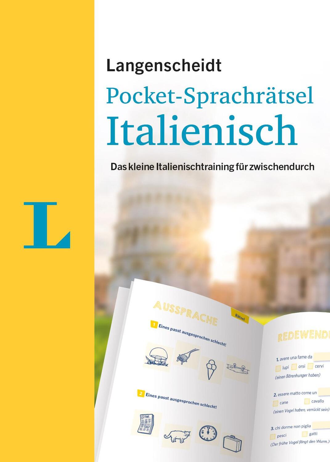 Cover: 9783125634466 | Langenscheidt Pocket-Sprachrätsel Italienisch | Taschenbuch | Deutsch