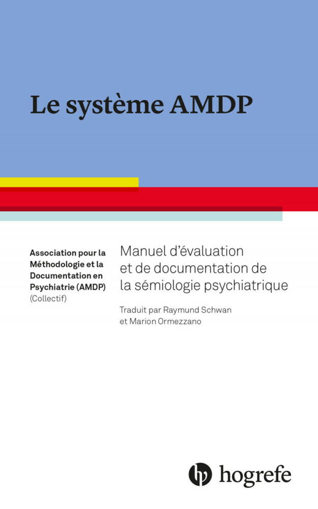 Cover: 9783801730802 | Le système AMDP | Association pour la Méthodologie et (u. a.) | Buch