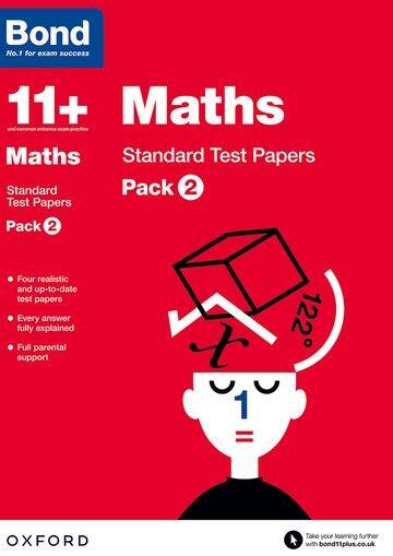 Cover: 9780192740762 | Bond 11+: Maths: Standard Test Papers: For 11+ GL assessment and...
