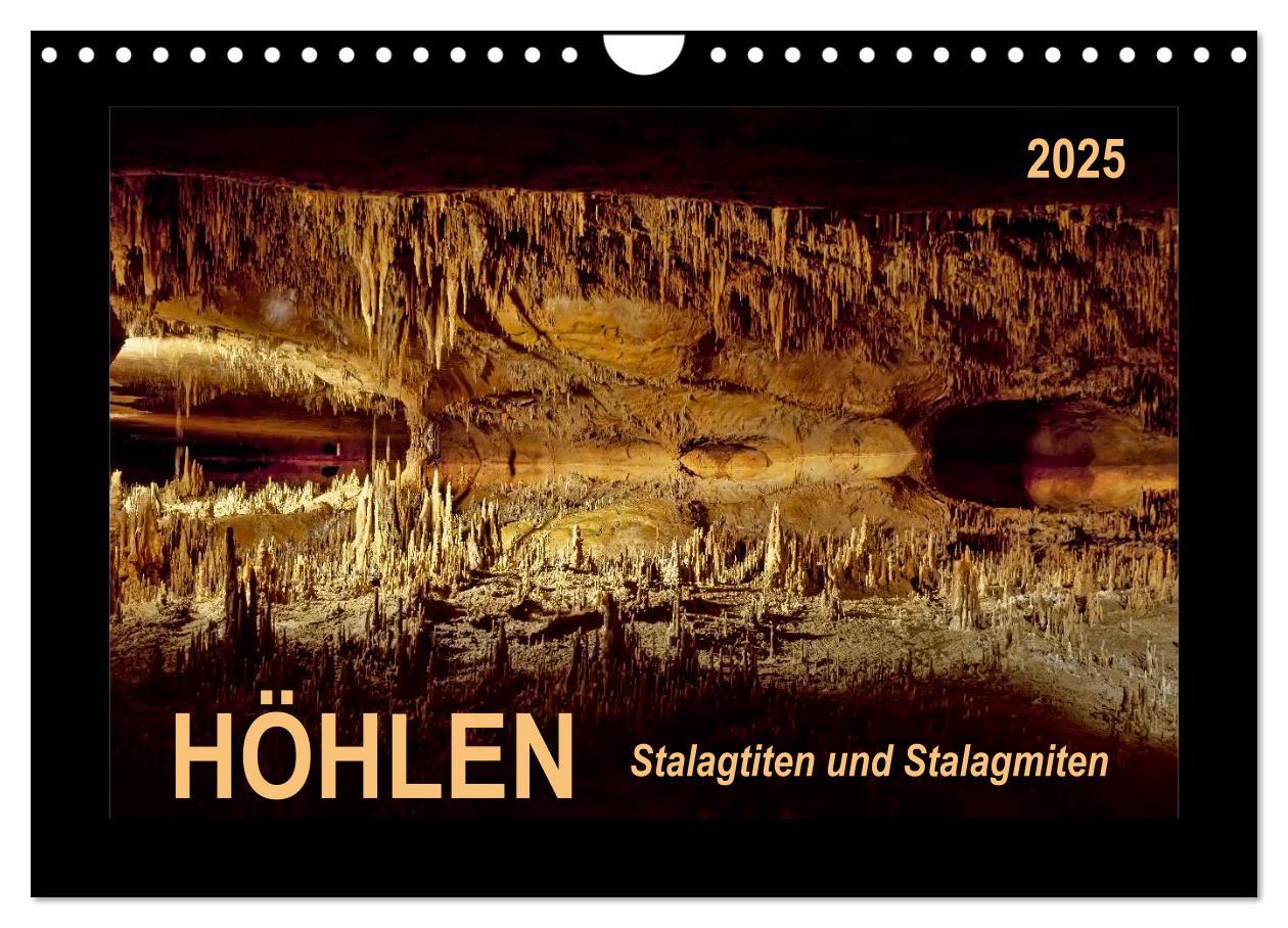 Cover: 9783435596904 | Höhlen, Stalaktiten und Stalagmiten (Wandkalender 2025 DIN A4...