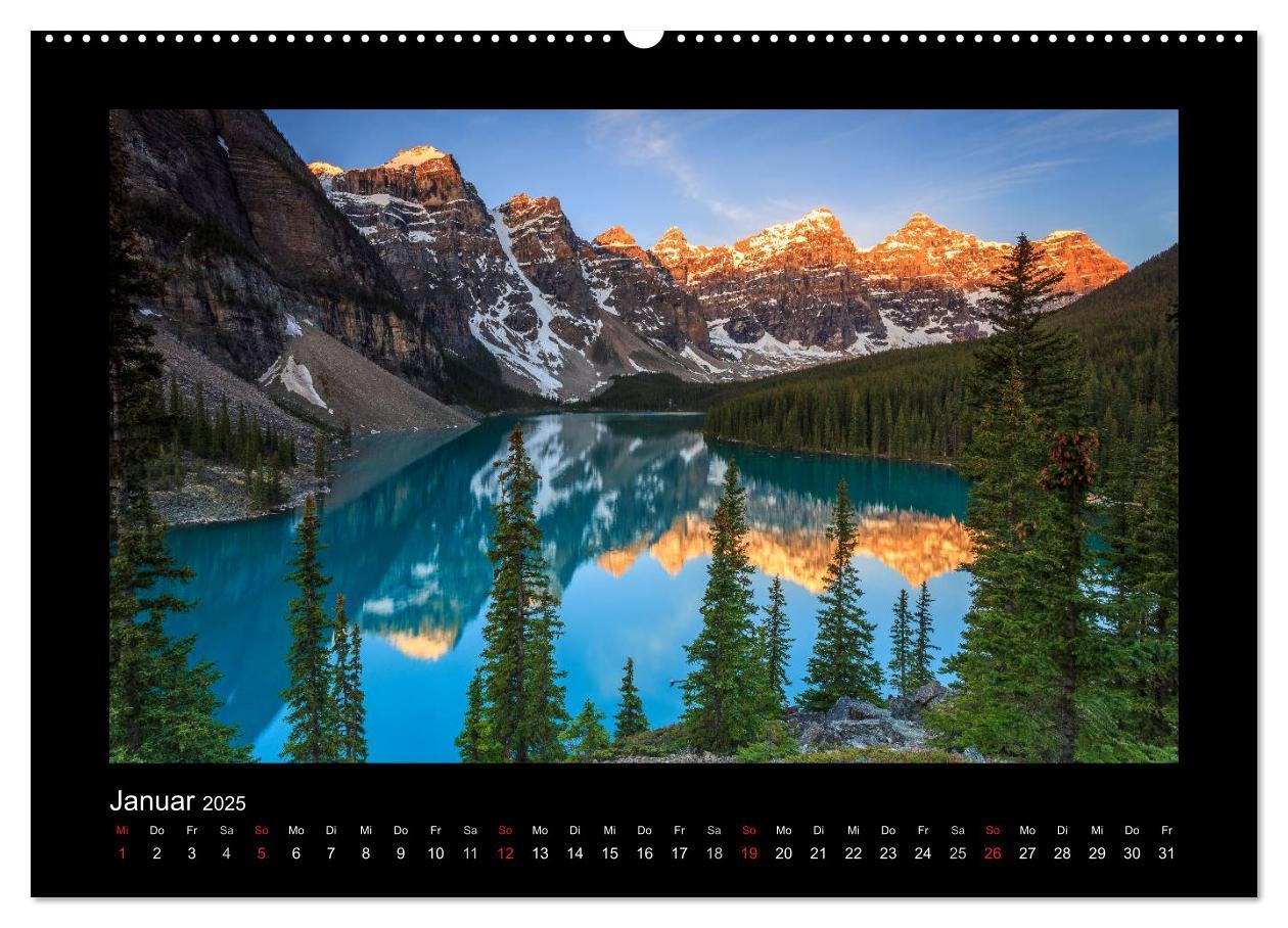 Bild: 9783435679614 | KANADA - Rocky Mountains (Wandkalender 2025 DIN A2 quer), CALVENDO...