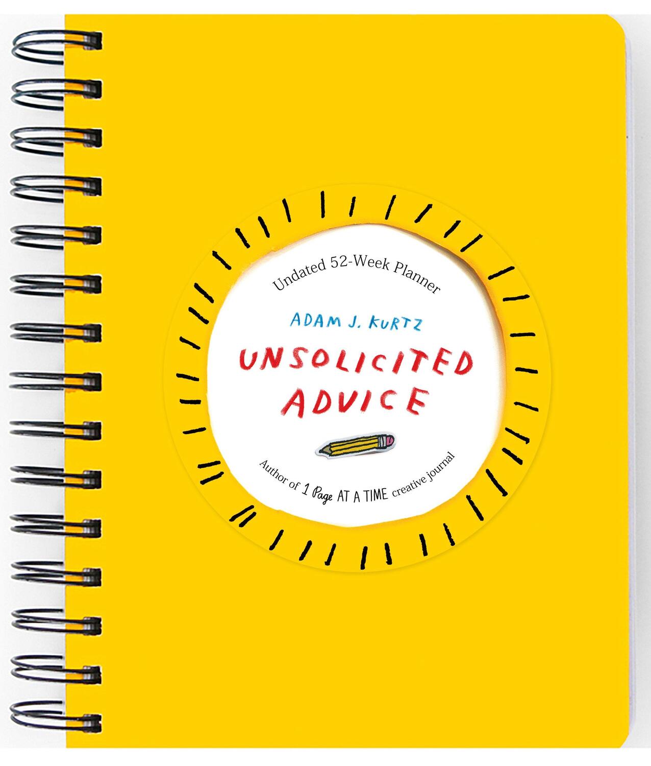Cover: 9780593543498 | Unsolicited Advice Planner: Undated 52 Week Planner | Adam J. Kurtz