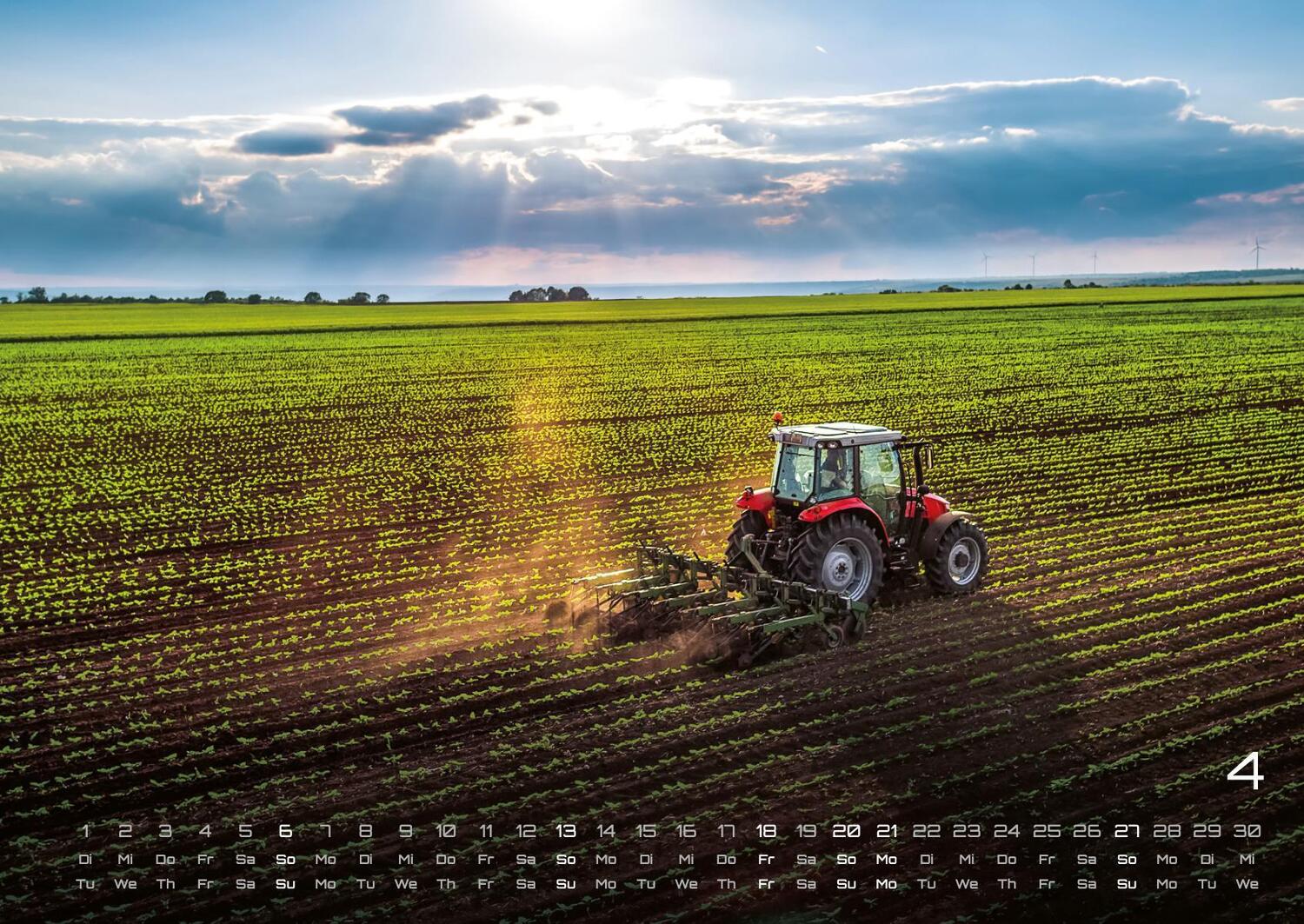 Bild: 9783986734411 | Landmaschinen - Traktor - 2025 - Kalender DIN A2 | GP-Fever. de | 2025