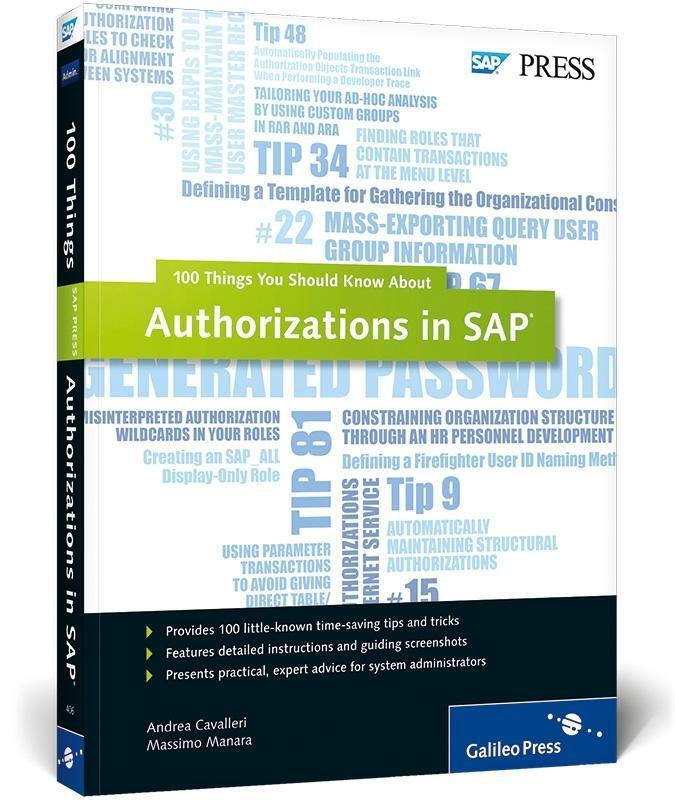 Cover: 9781592294060 | Authorizations in SAP: 100 Things You Should Know About... | Buch