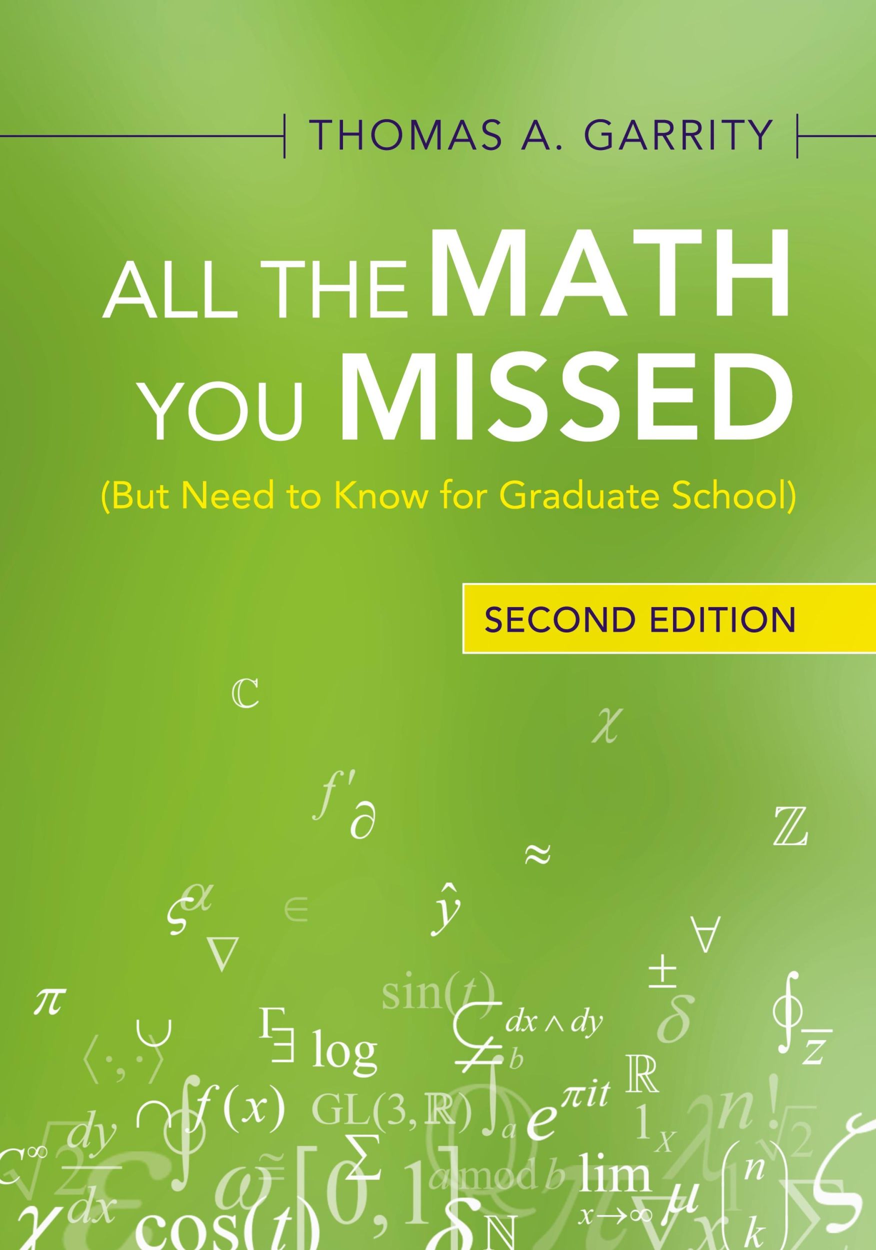 Cover: 9781009009195 | All the Math You Missed | Thomas A. Garrity | Taschenbuch | Paperback