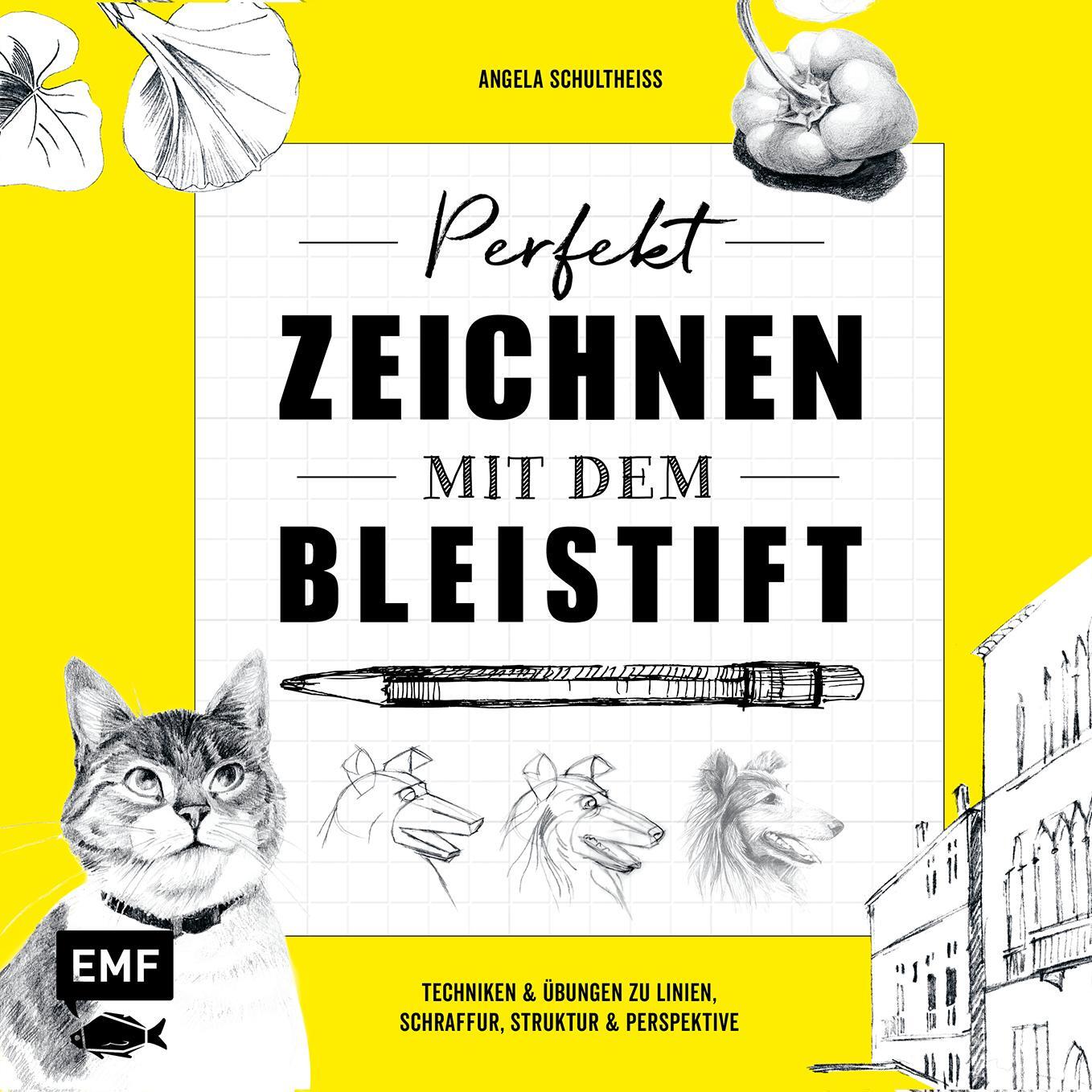 Cover: 9783745901276 | Perfekt zeichnen mit dem Bleistift | Angela Schultheiss | Buch | 2020