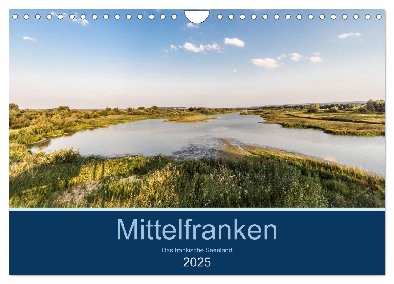 Cover: 9783435818945 | Mittelfranken - Das fränkische Seenland (Wandkalender 2025 DIN A4...