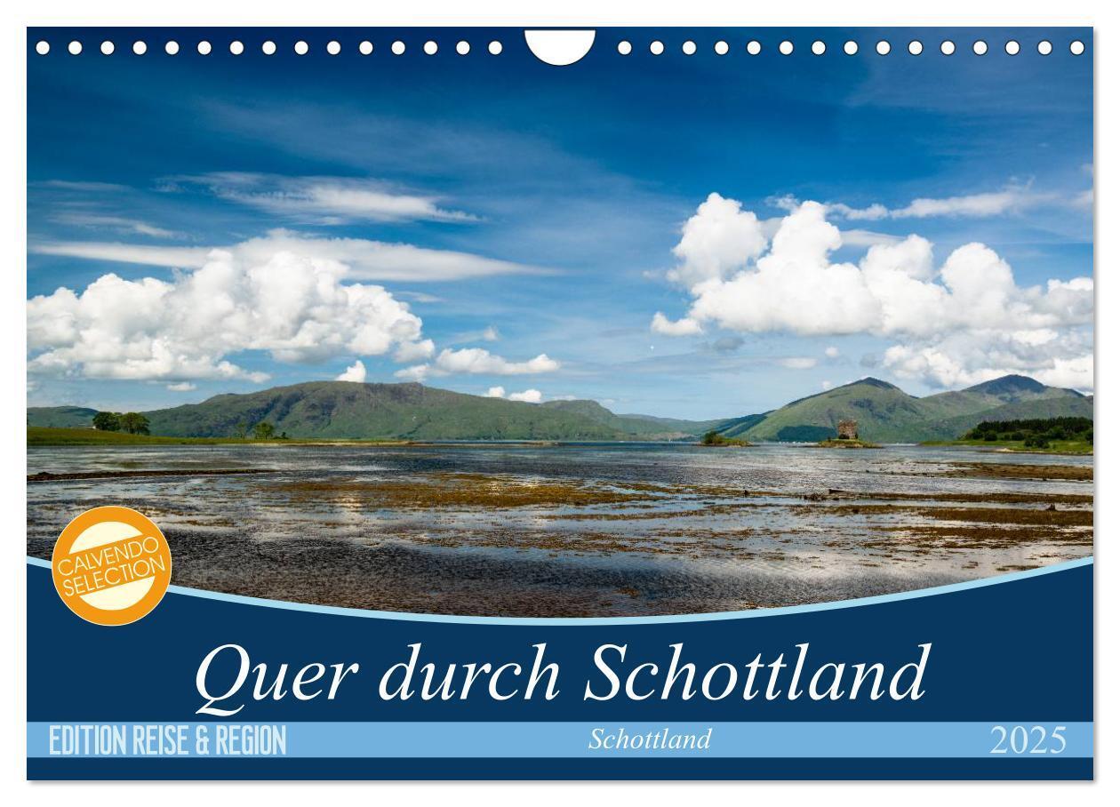 Cover: 9783435679607 | Quer durch Schottland (Wandkalender 2025 DIN A4 quer), CALVENDO...