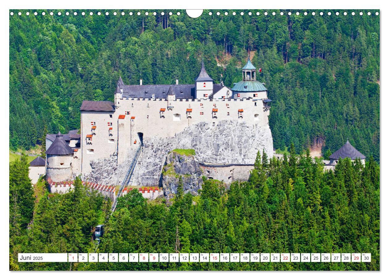 Bild: 9783435157464 | Die Festung Hohenwerfen (Wandkalender 2025 DIN A3 quer), CALVENDO...